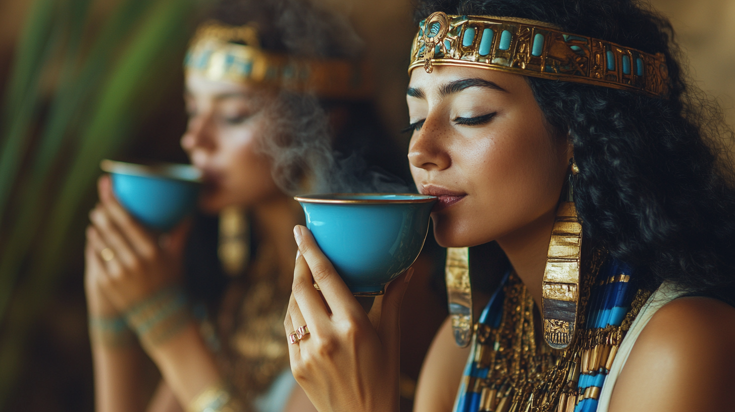 How to Make Blue Lotus Tea Using Sacred Rituals Blue Lotus Large Leafs