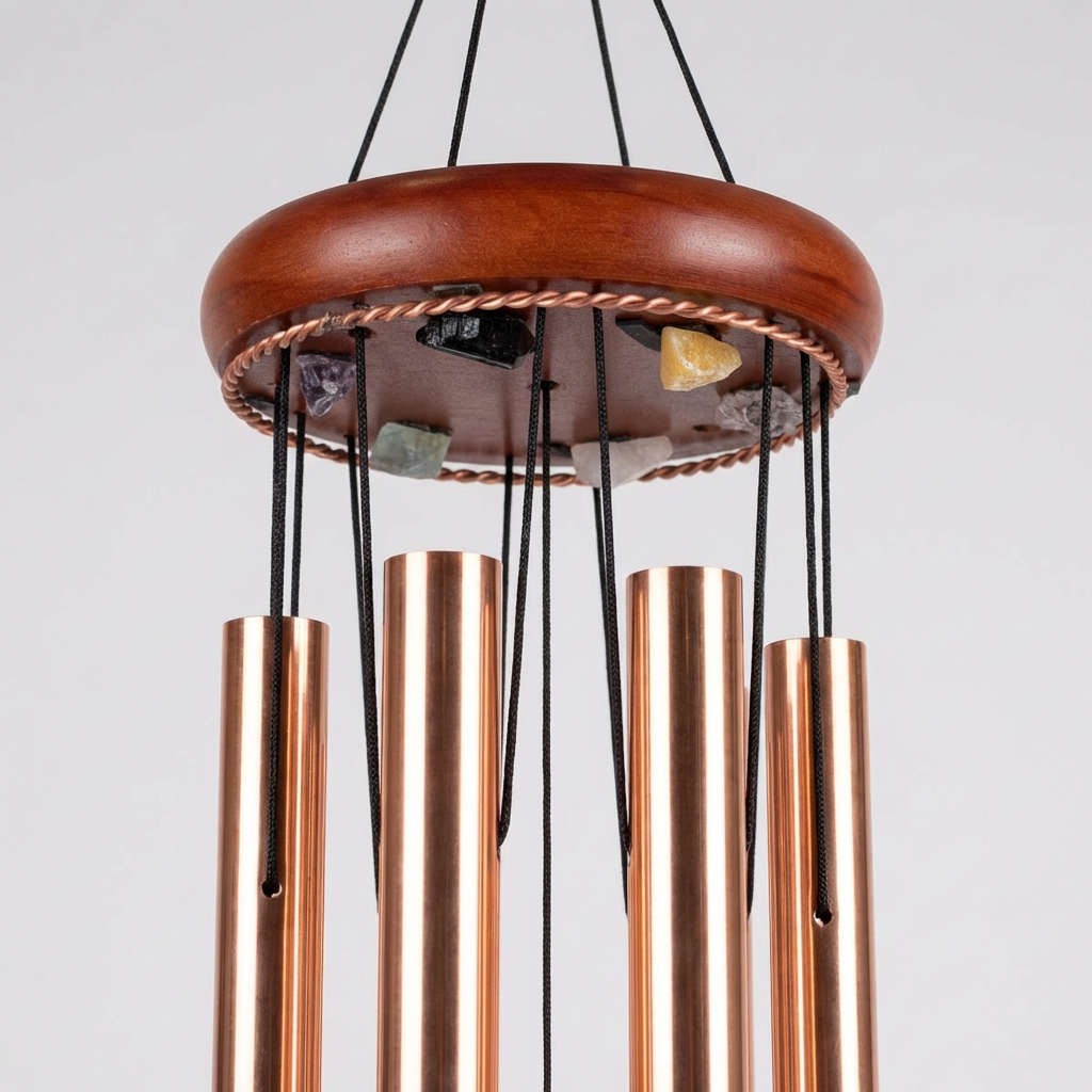 Sacred Solfeggio Prime 6 Concert Tuned Wind Chimes