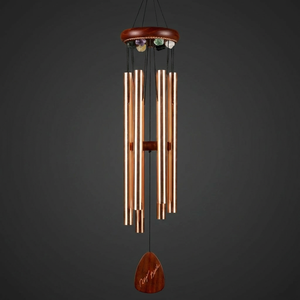 Sacred Solfeggio Prime 6 Concert Tuned Wind Chimes