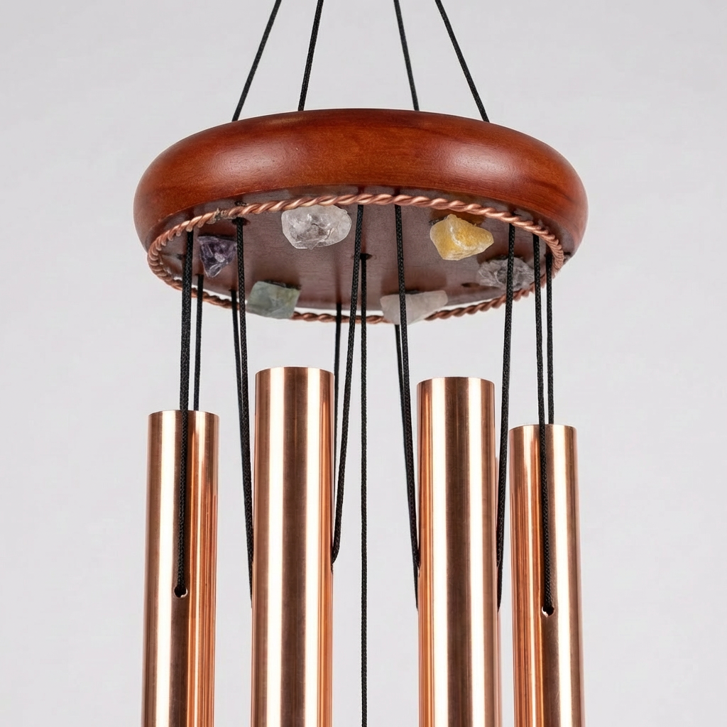 Sacred Solfeggio Prime 6 Concert Tuned Wind Chimes