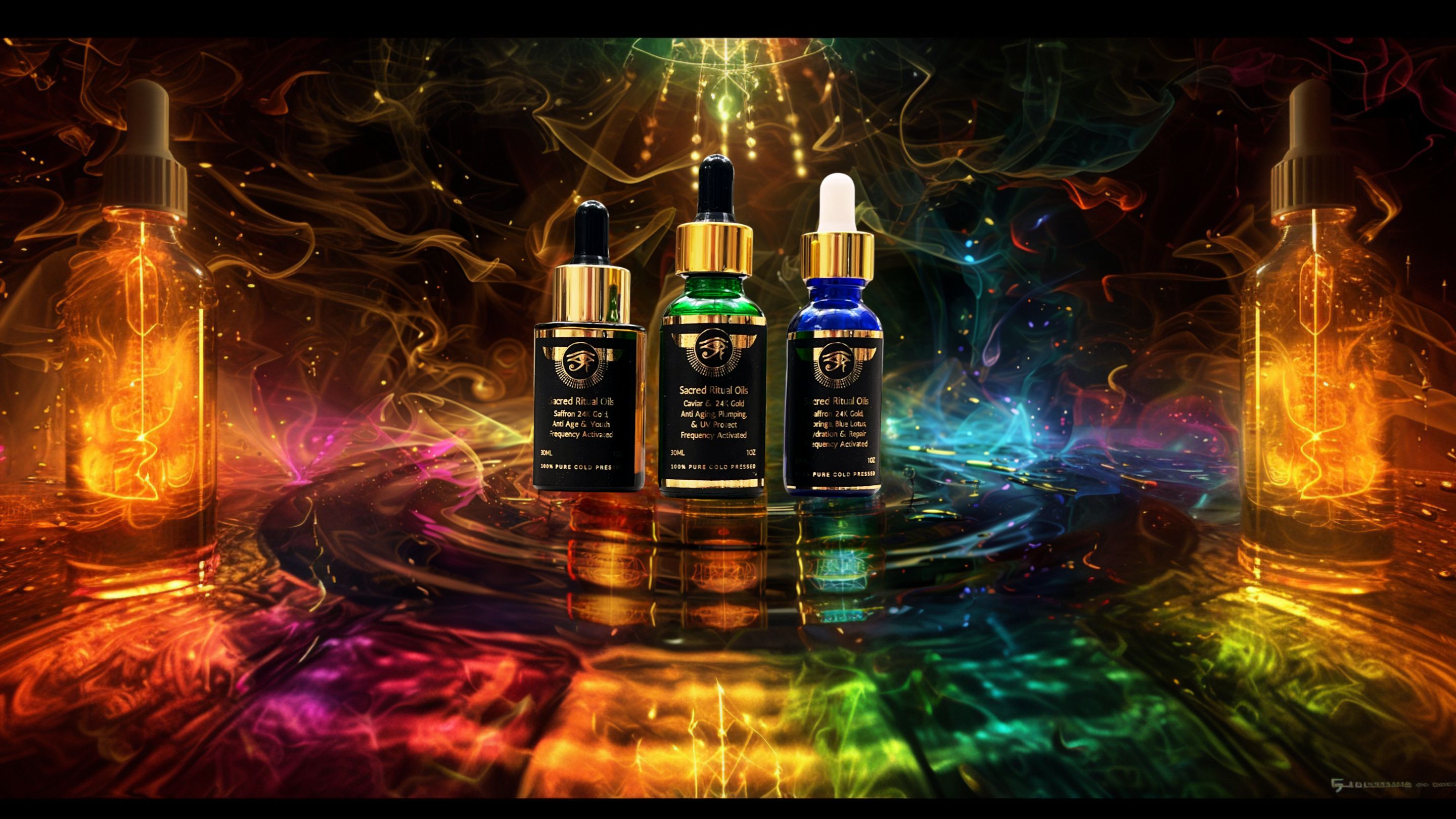 SACRED RITUAL OILS: Ancient Recipes Amped by Quantum Healing